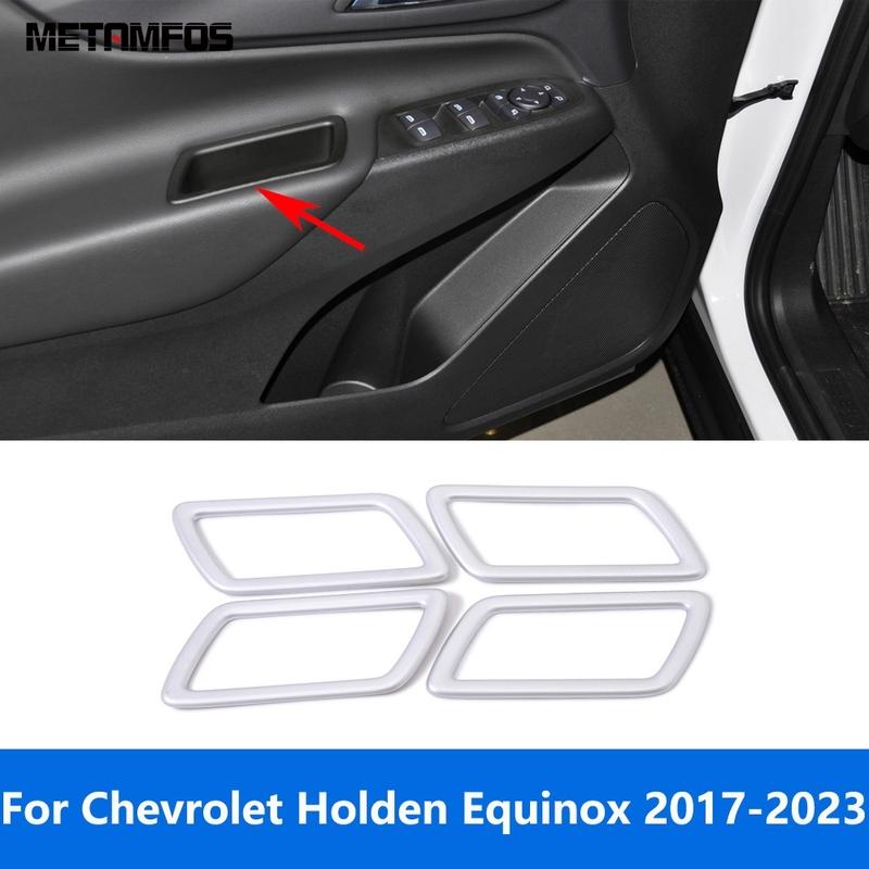

For Chevrolet Holden Equinox 2017- Matte ide Door Armrest Frame Cover Trim Sticker Interior Accessories Car Styling
