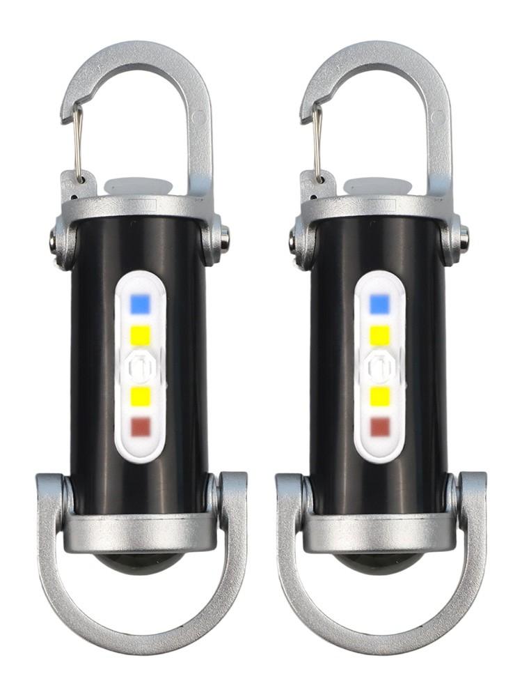 Mini Keychain Flashlight USB Rechargeable Flashlight Lightweight Design