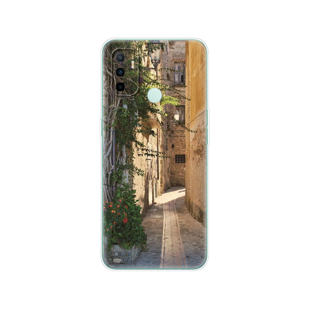 Dla OPPO A53 Case 2020 silikonowa miękka obudowa telefonu z tpu dla OPPO A53S A32 zderzak OPPOA53 A 53 6.5 "Fundas CPH2127 CPH2135 Etui