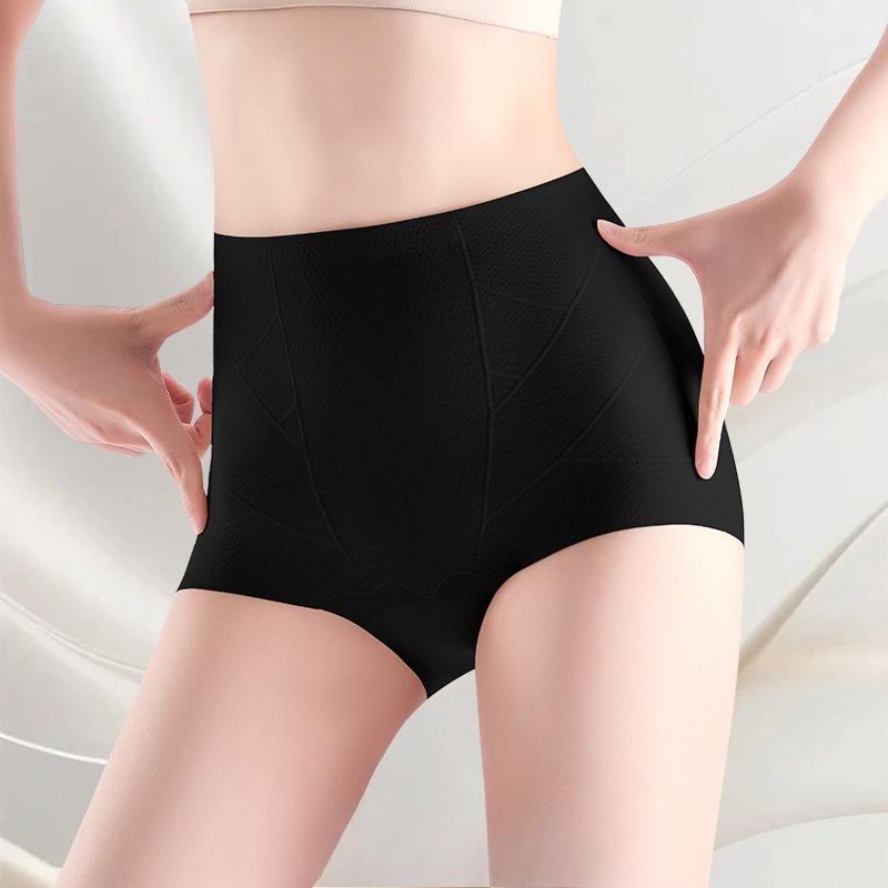 Ladies Spring and Autumn Sexy Jelly Strip Soft Support Body Shaping High Waist Abdominal Lift Hip No Trace Briefs