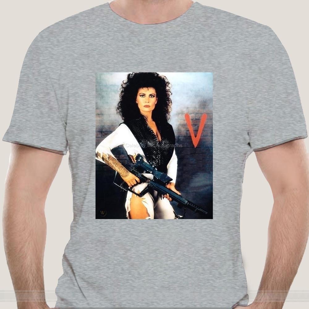 

Men T Shirt V TShirt vintage white visitors Diana tshirts male brand teeshirt men summer cotton t shirt 4XL