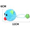 Cat Toy Plush Mouse Cat Toys Interactive Self-hi Teaser Cats Toy with Bell Wool Ball Mouse Toys for Cats Scratching Pet Supplies