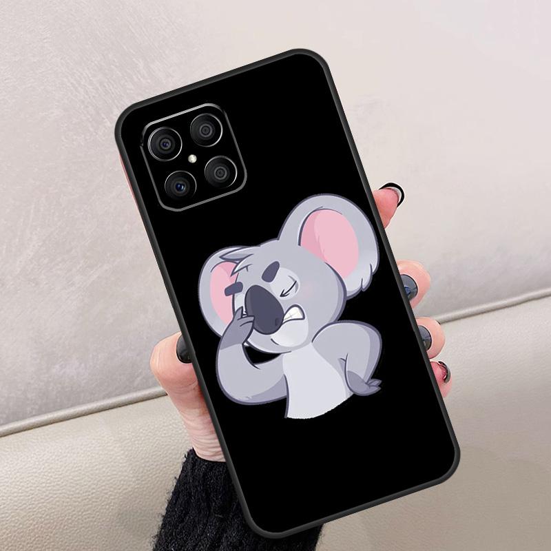 cartoon watercolor animal koala For Honor Magic 8 7 5 6 Lite Case For Honor 200 400 Pro X9d X9c X9b X9a X8c X8b 70 90 Win RT