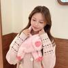 Winter Shawl Warm Scarf Thick Neck Warmer Stylish Adult Cartoon Scarf Neckwear