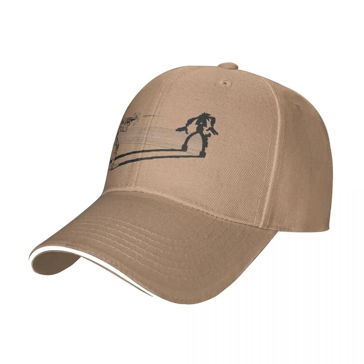 

Lucky Luke Faster Than His Shadow Baseball Cap Casual Daltons Anime Sandwich Cap Men Women Adjustable Hats Cap Activities Adjustable