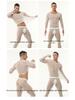 Men's Sheer Ice Silk Underwear Set - Sexy, Tight-Fitting, See-Through Fitness Base Layer
