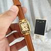 Luxury Brand Women Roman Dial Quartz Watch Leather Strap Wristwatches Dropshipping Relojes Para Mujer New Year Christmas Gifts