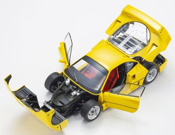 Kyosho Original Scale Ferrari F40 Yellow Finished Product KS08416Y 1/18