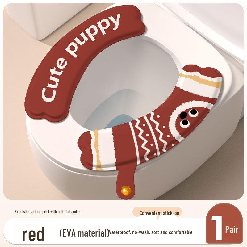 All-Season Scented Thick Toilet Seat Cushion