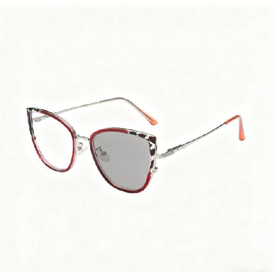 Cat-eye eyeglass frames, popular anti-blue light glasses frames, photochromic lens frames, women's European and American trendy cat-shaped frames