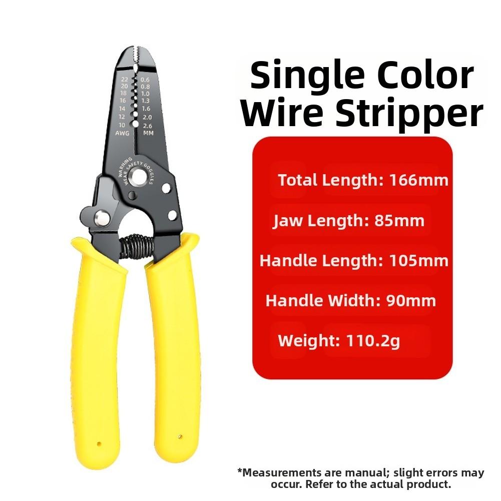 1Pcs Self Stripping Pliers High Carbon Steel Multifunctional Wire Stripper Cutter Crimper Wire And Cable Cutting Clamping Tools