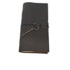 Vintage Leather Handmade Paper Journal Diary with Stylish Key (Black)