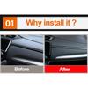 ABS Car sound Central Control Dashboard Trim Cover Strip Sticker Auto Accessories For Honda CRV 2017 2018    2022