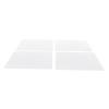200pcs Flower Pot Mesh Pad Breathable Prevent Soil Leakage Drainage Plant Pot Bottom Grid Mat for Ceramic Planter