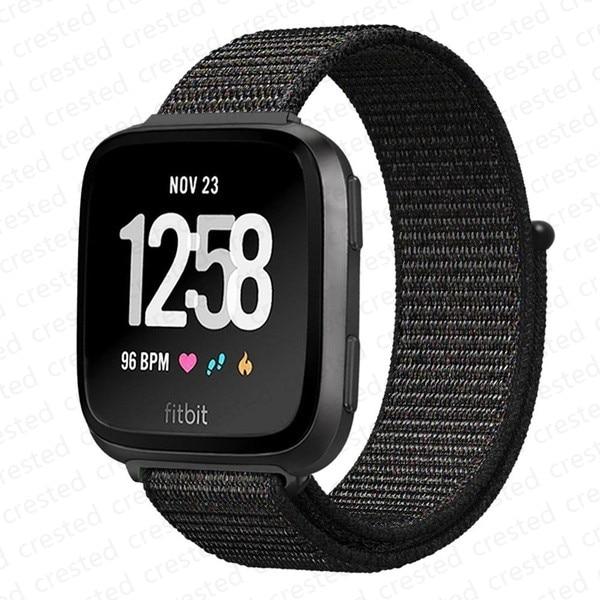 Nylon Loop Strap for Fitbit Versa 4 3 band Smart watch replacment Soft Breathable Sport belt Correa Bracelet Fitbit Sense 2 band