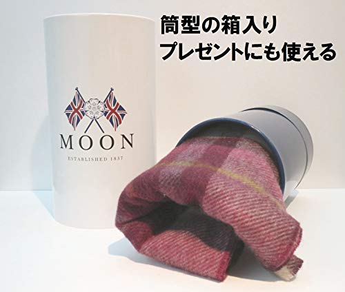 Marushin Comb Scarf, 25 x 180cm, Made with Wool Fabric by MOON, UK, 0385018000