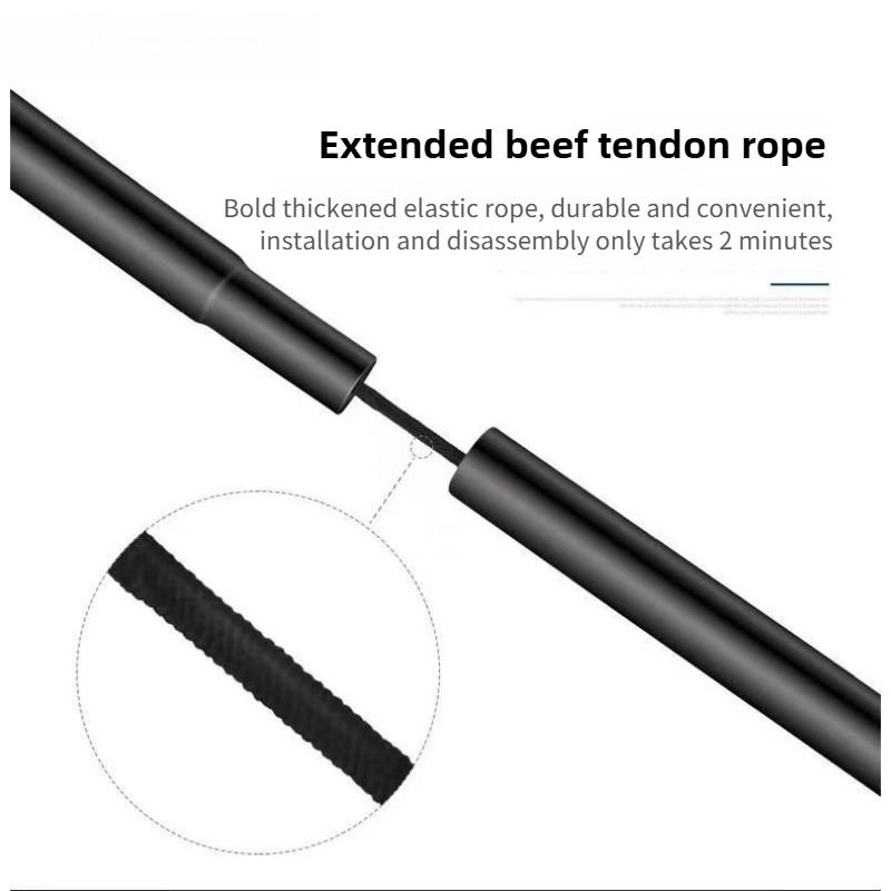 Cadre Pliable Réglable en Hauteur Filet d'Entraînement de Sport de Jardin de Plage Portable Cadre Pliable Réglable en Hauteur Ensemble de Filet de Badminton Équipement