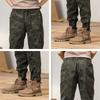 Men's Overalls Multi-pocket Outdoor Tooling Camouflage Pants Casual Loose Trendy Pants Men's High-end Men's Clothing