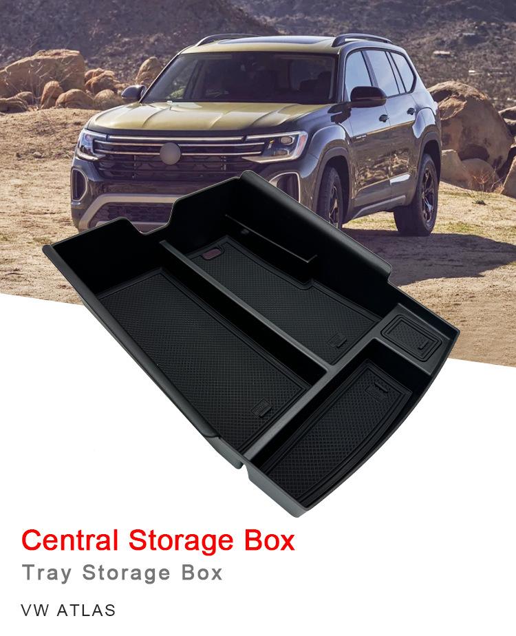 

Suitable for Volkswagen ATLAS armrest box tray atlas storage box central control storage box storage Touron interior білий