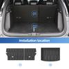 Smabee for BYD Atto 3 Atto3 YUAN PLUS 2022-2024 TPE Car All-weather Floor Mats Cargo Liner Trunk Pad Backrest Liner Accessories