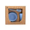 6Pcs Wheat Straw Dinnerware Set for Kids, Reusable Eco-Friendly Tableware Includes Bowl Plate Spoon Fork Chopsticks, Portable Gift Utensils