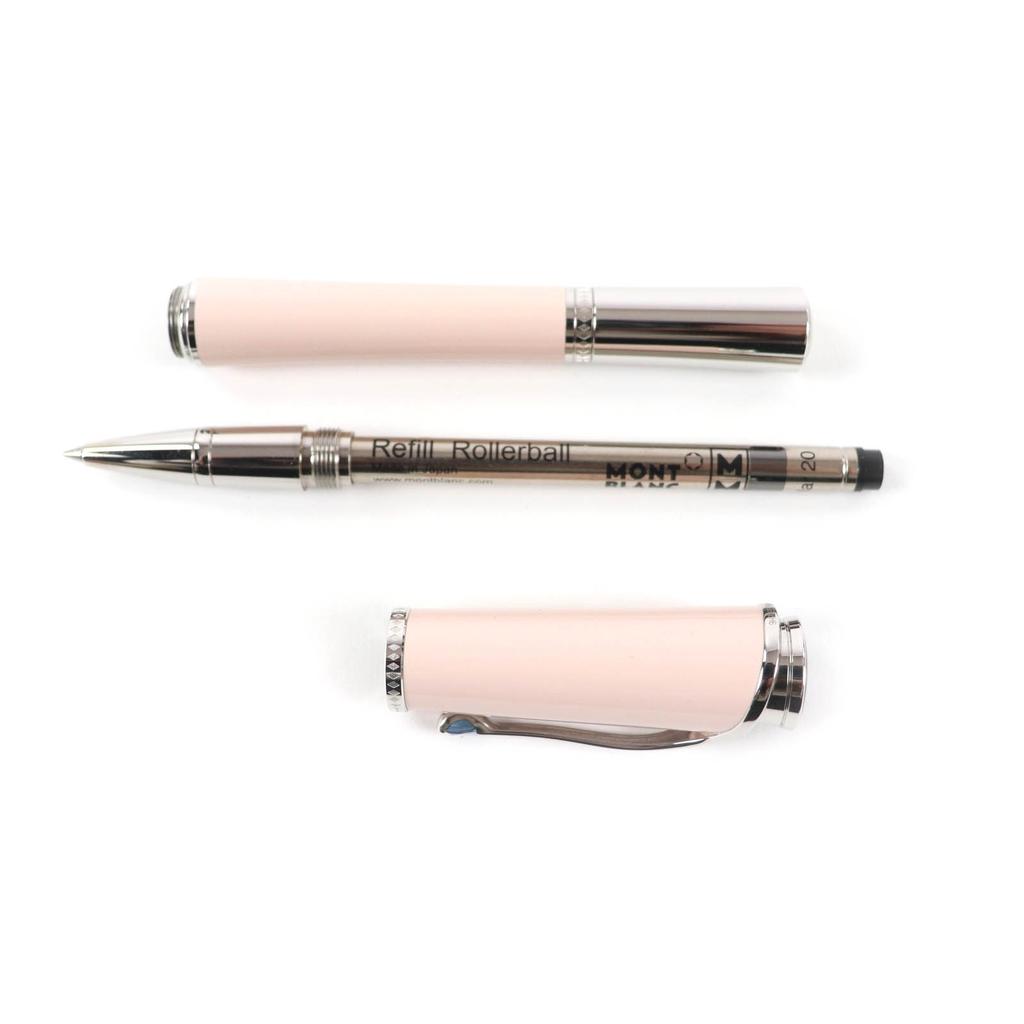 Excellent MONTBLANC Ballpoint Pen Muse Edition Poudre Pale Pink Women MB115273 Used