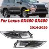 Car Accessories For Lexus GX460 GX400 2014-2020 Auto Front Bumper Fog Lamp Signal Lamp Daytime Running Light Without Bulbs