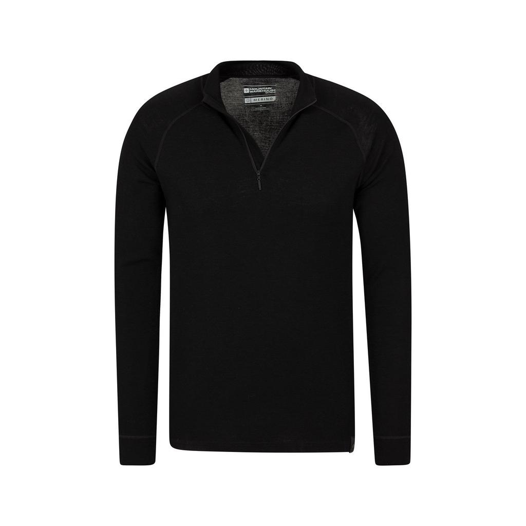 Mountain Warehouse Men's Merino Wool Base Layer Top (Pack of 2)