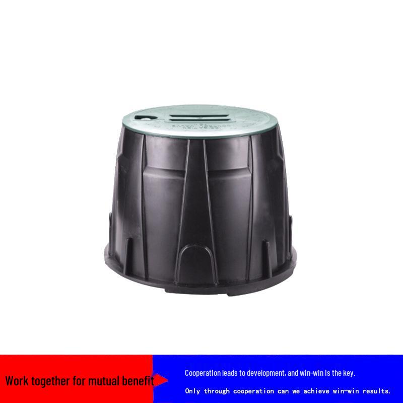 PE Water Valve Box for Landscaping: Engineering Plastic Underground Solenoid Valve Box in 6, 10, 12, and 14 inches.