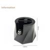 Kaffee-Tamper-Matte Ständer Spiral Höhenverstellbarer Organizer mit rutschfester Unterseite für 51/53/58mm Siebträger Barista Zubehör