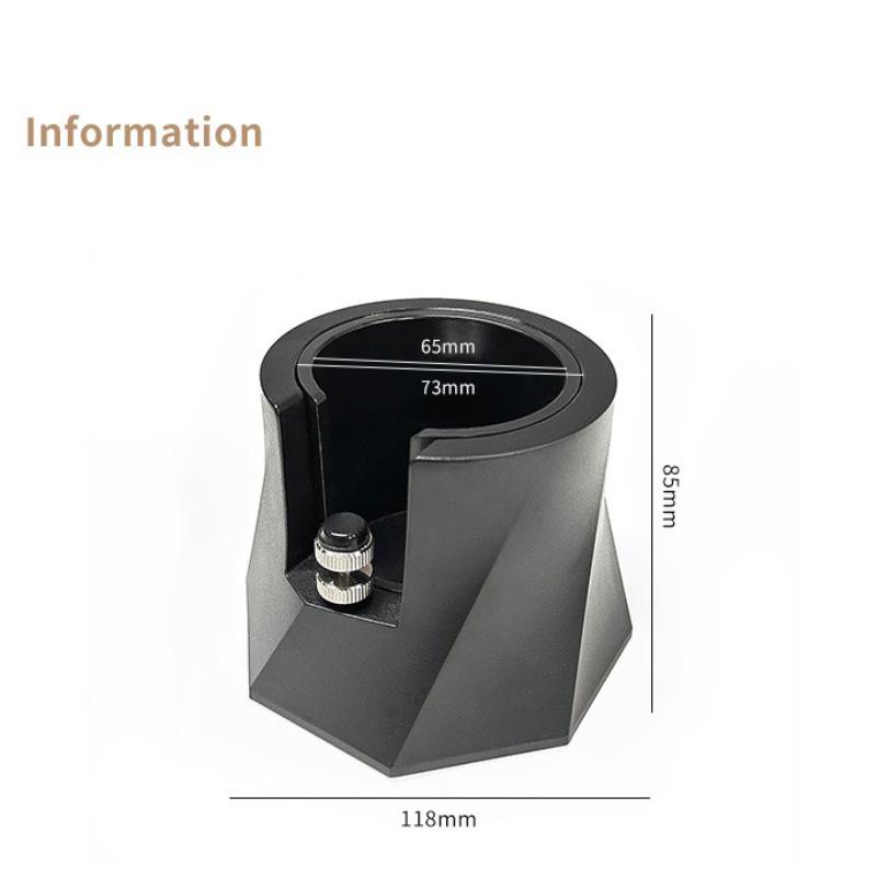 Kaffee-Tamper-Matte Ständer Spiral Höhenverstellbarer Organizer mit rutschfester Unterseite für 51/53/58mm Siebträger Barista Zubehör