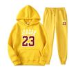 Trendy Hoodie With Velvet Men Women Loose Set