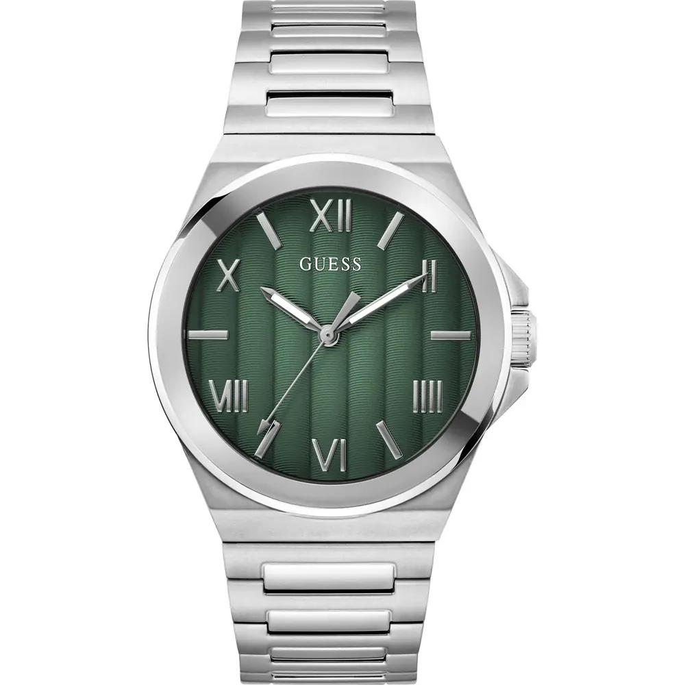 GUESS Dress Green Stainless steel Gents Quartz Watch GW0789G1 зелёный