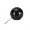 100pcs 4-14mm Black Beans Type Eyes Ball Button Diy Toys Eyes Accessories Black Needle Doll Toy Eyes with Pin for Diy Felting 100pcs
