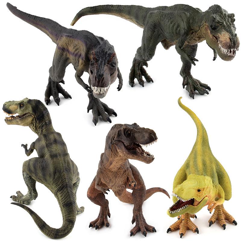 Jurassic Dinosaur Model Collection: Tyrannosaurus, Dilophosaurus & More