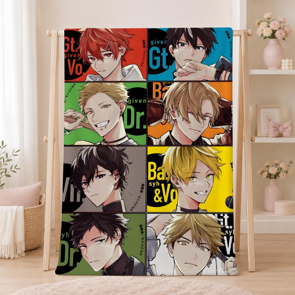 Romance Anime G-GivenS Throw Summer Flannel Throw Blanket Soft Antistatic Washable KidFriendly Couch Bed