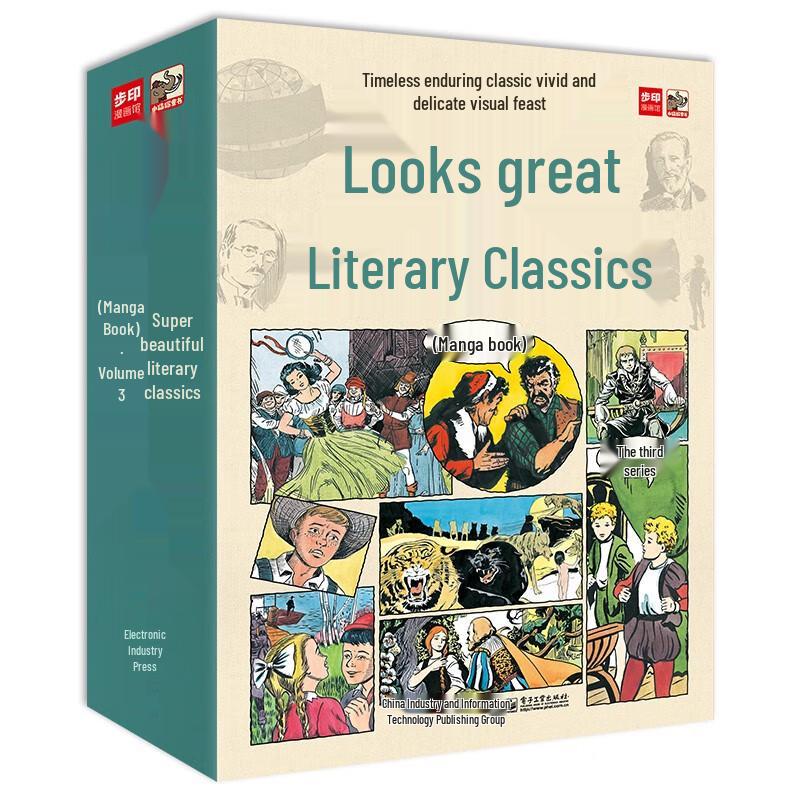 Literary Classics Comic Series for Young Readers (Set of 9)