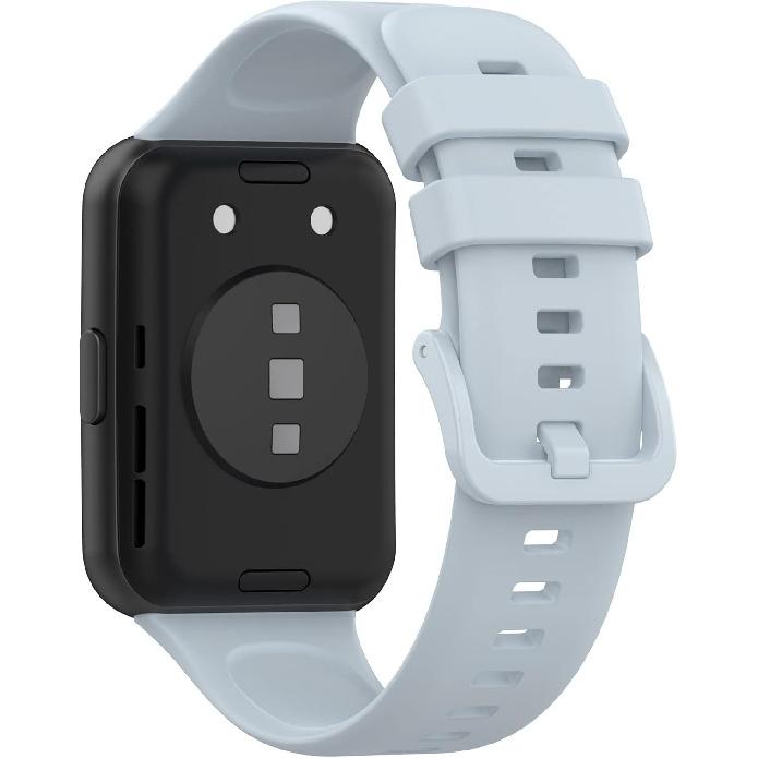 FitTurn Compatible with HUAWEI Watch FIT 2 Bands Replacement Silicone Waterproof Adjustable Sport Colorful Rubber Adjustable Sport Bands Accessories