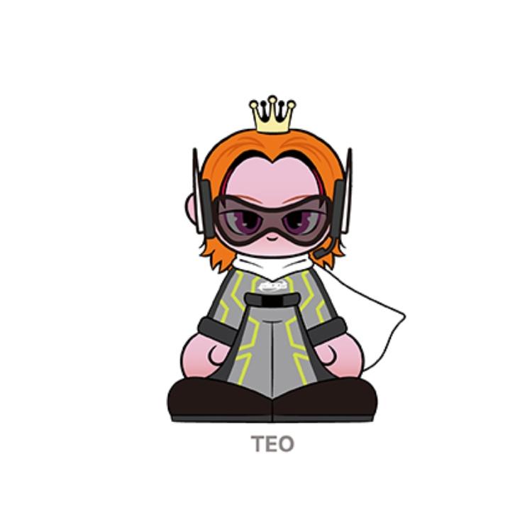 P1Harmony P1KIDS POP-UP [Hello, World] MD : OFFICIAL CHARACTER DOLL (HERO Ver.)