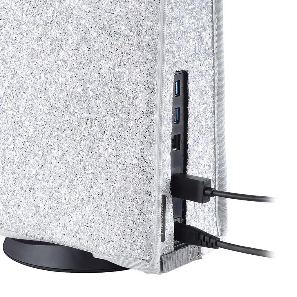 dust cover compatible with soft and clean dust cover applicable to PlayStation 5 The waterproof cover is compatible with the digital version and disc
