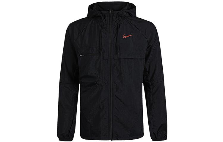 Куртки Nike Мужские Черные С Капюшоном Умеренные Другие CU5000-010 XL