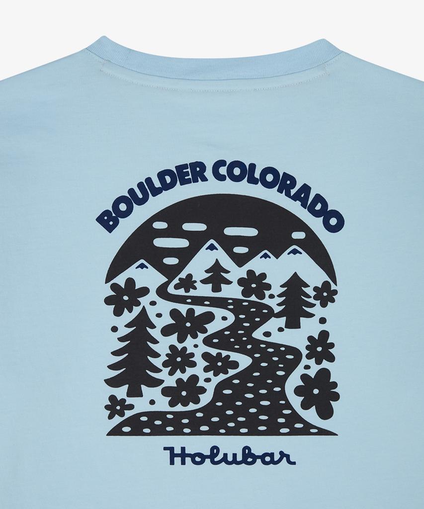 Holluba Colorado Graphic T Shirt Sky Blue