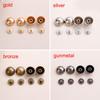 8/10/12/16/20mm DIY Leather Craft Clothes/Bag/Shoes Metal Nail Round Head Screws Mushroom Dome Solid Nail Bolt Strap Rivets