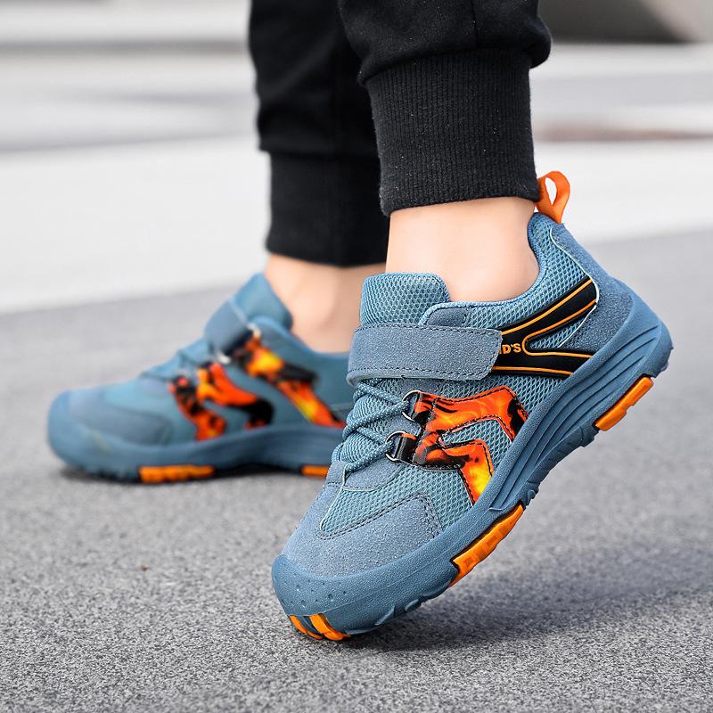 Middle school children's new children's sports shoes classmates girls' autumn running shoes breathable mesh 2025 classmates boys