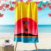 Pirate Character Sunset Towel A Must-have Beach Towel for Beach Travel