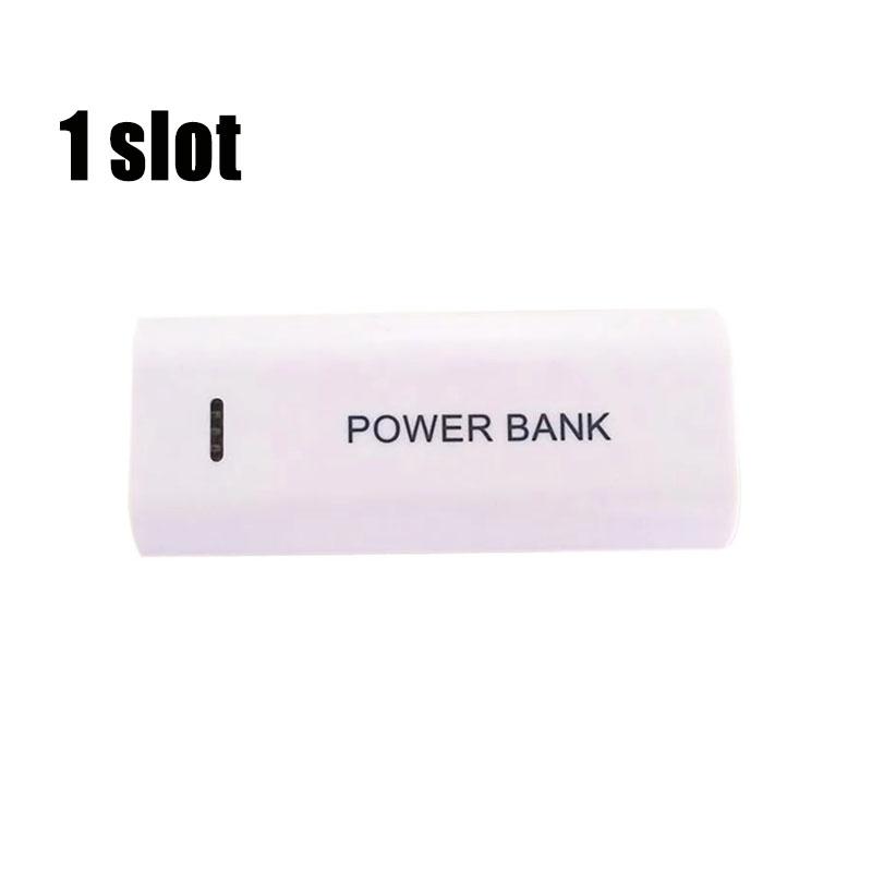 NEW! Portable Power Bank Case DIY 2Cell 18650 Battery Box For Smart Phone Charge 5V 1A For 18650 Battery With Indicator Light