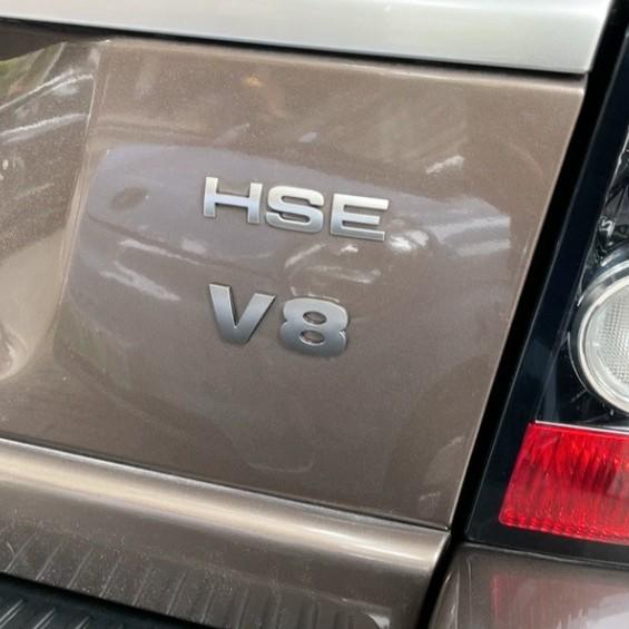 Insignia Emblema Trasera para Land Rover Discovery 3/4 V8 HSE Diésel Pegatina para Carrocería
