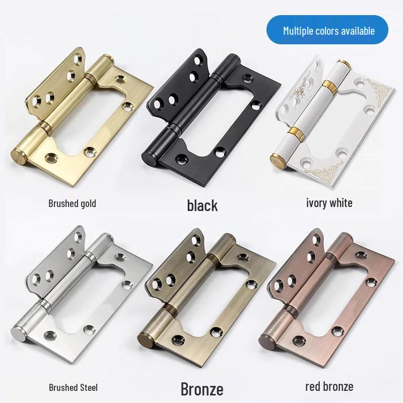 Stainless Steel Thickened Silent Foldable Door Hinge 4-5 Inches, Mother-Child Style