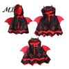 Cat Costume Cape Halloween Bat Cloak, Cute Devil Pet with Wings, Hooded Wings Festive for Cats Small Dogs Cosplay Party Wear Outfit