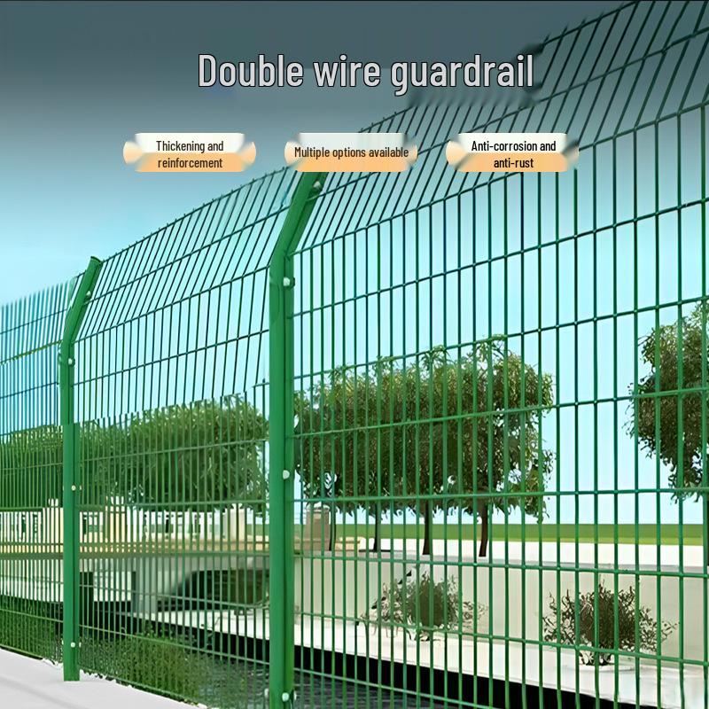 Double-sided Wire Guardrail Net for Orchard, Pond, and Highway Fencing